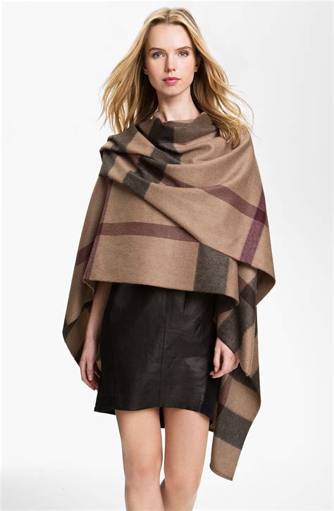 burberry cashmere serape|burberry cashmere scarf.